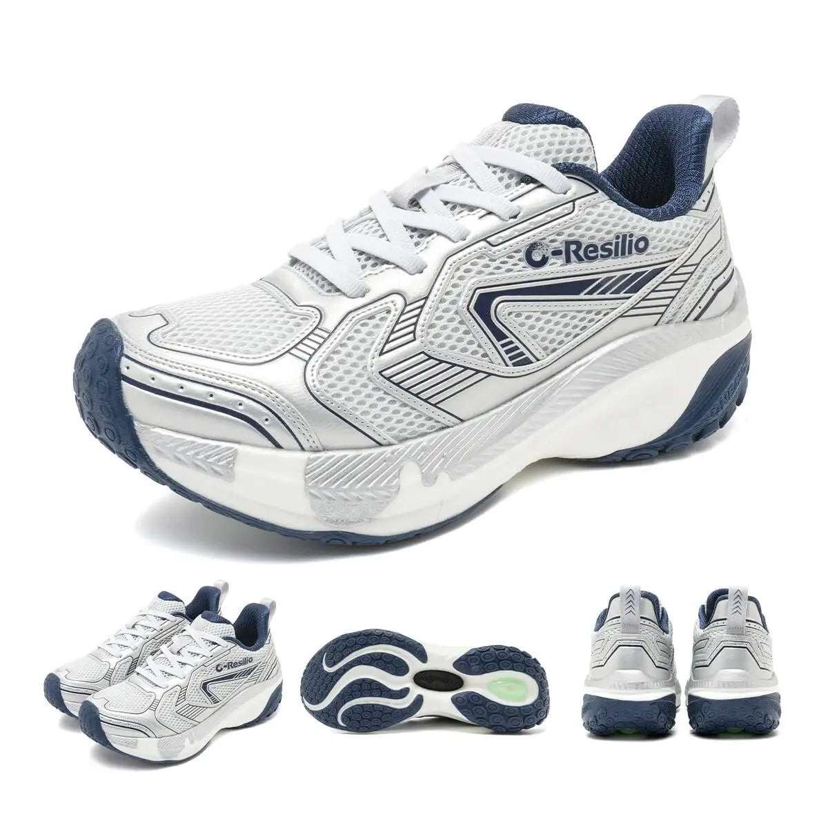 2026 Lightweight Dad Damping Sneakers Men Cushioning Running Sports Casual Shoes For Women Soft And Elastic 25216