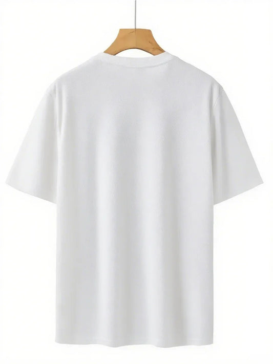 1-3 Pack Men's Quick Dry Mesh T-shirts, Casual Loose Fit Crew Neck Short Sleeve Tops for Sports & Daily Life
