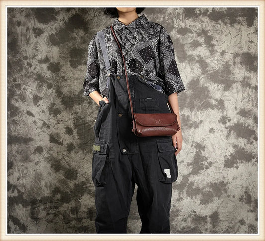 Handmade Retro Soft Cow Leather Women Bag 2026 New Simple Solid Color Shoulder Bags Leisure Ladies Small Messenger Bag