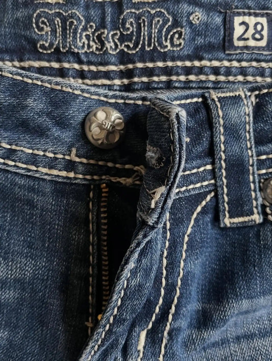 Vintage American Rhinestone Shorts for Women Sexy Girl Goth Washed Blue Denim Biker Shorts Jeans Harajuku Casual Shorts Clothing