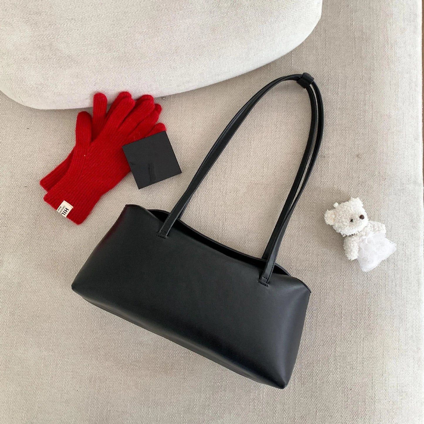 Casual High Quality Women Shoulder Bag Fashion Designer Bags for Women Handbags and Purses PU Leather Pillow Bag Shopper Tote