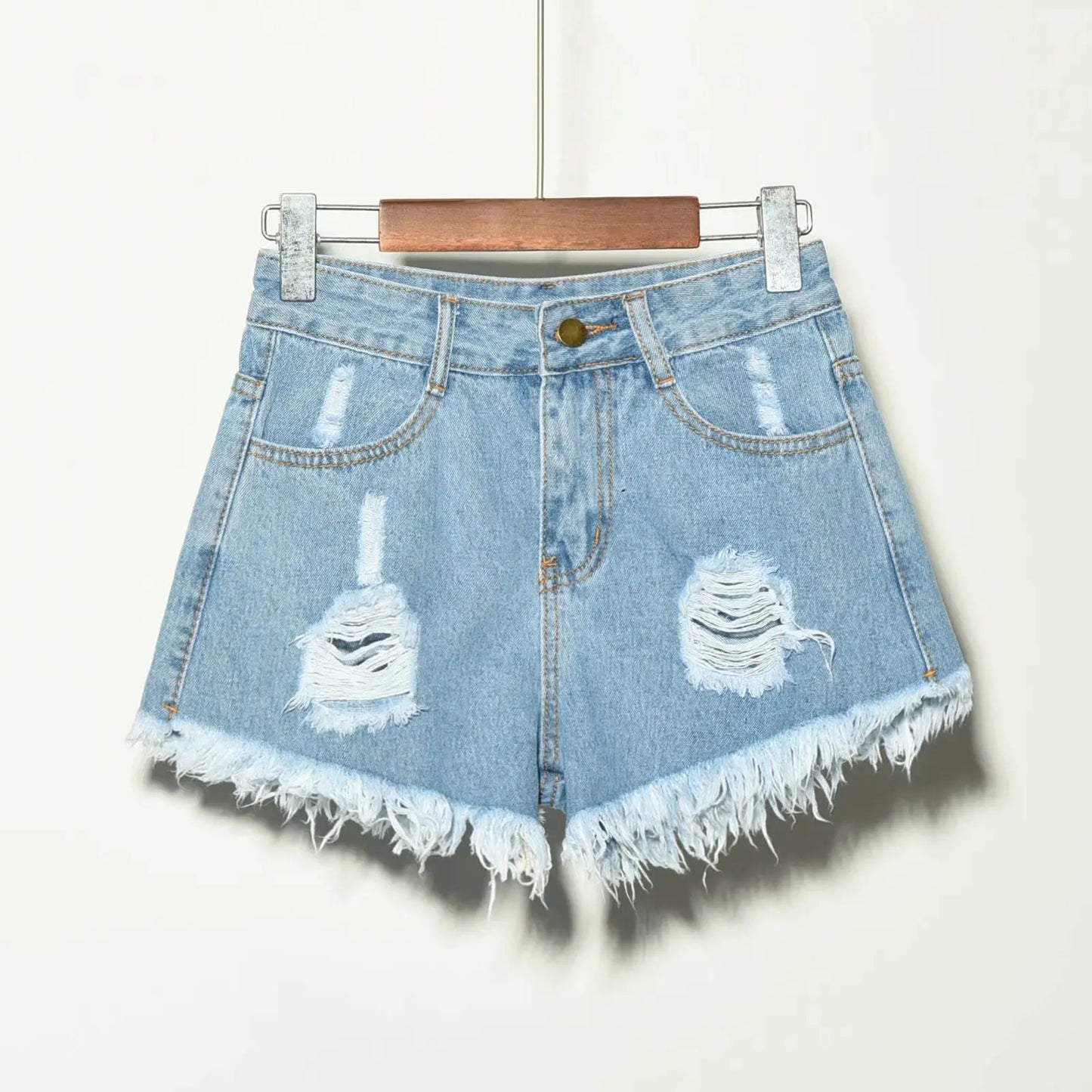 Women's Shorts Punk Ripped Baggy Short Pants for Woman To Wear Mini Loose Jeans Denim Korean Style XL Streetwear Clothing Cheap