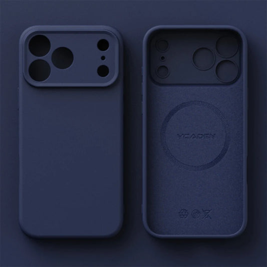 Original Liquid Silicone Magnetic Phone Case For iPhone 17 16 15 14 13 12 Pro Max Plus 17 Air For Magsafe Wireless Charge Cover