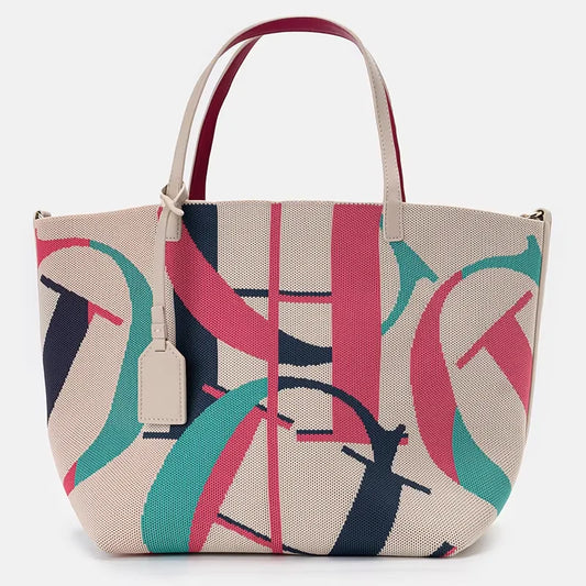 Large Capacity Women's Handbag 2026 New Fashion Casual Tote Bag Women's Shopping Bag New Beach Vacation Travel