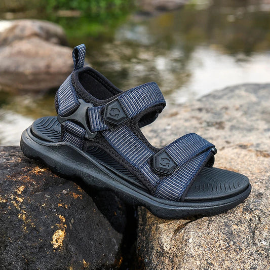 Boys Sports Sandals Soft Rubber Sole Non Slip Lightweight Breathable Kids Summer Outdoor Beach Running Casual Shoes 30-38