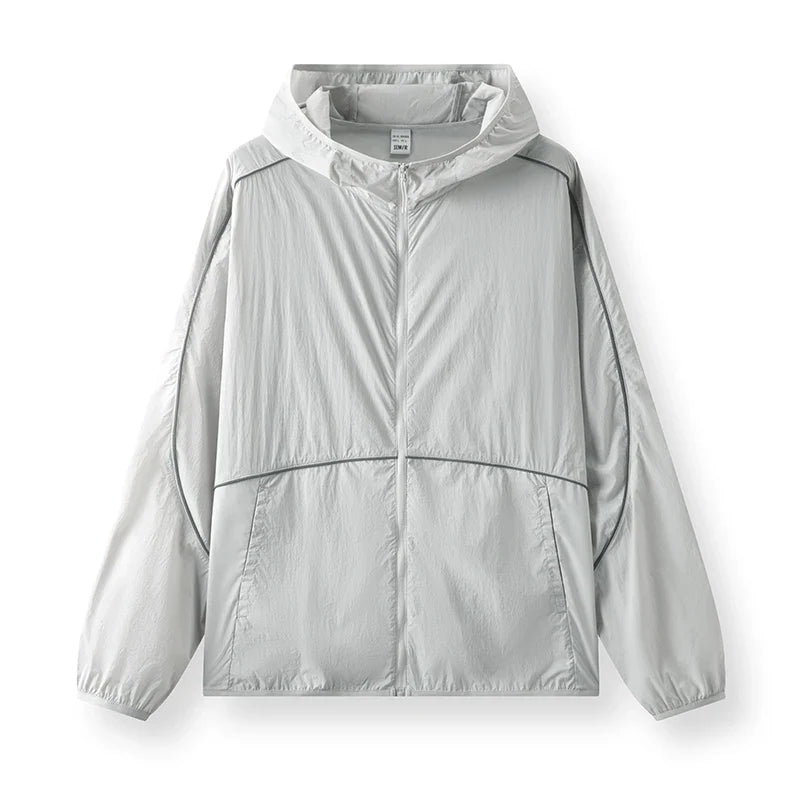 Sun Protection Jacket Men Outdoor Lightweight Cool Feeling Triple Protection 2025 New Summer Top