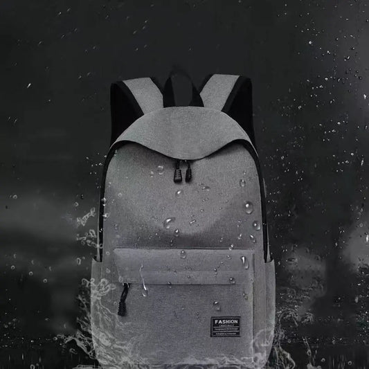 Trendy Men's Minimalist Backpack Versatile Backpack Large Capacity Student Backpack Computer Travel Bag Washable Backpack