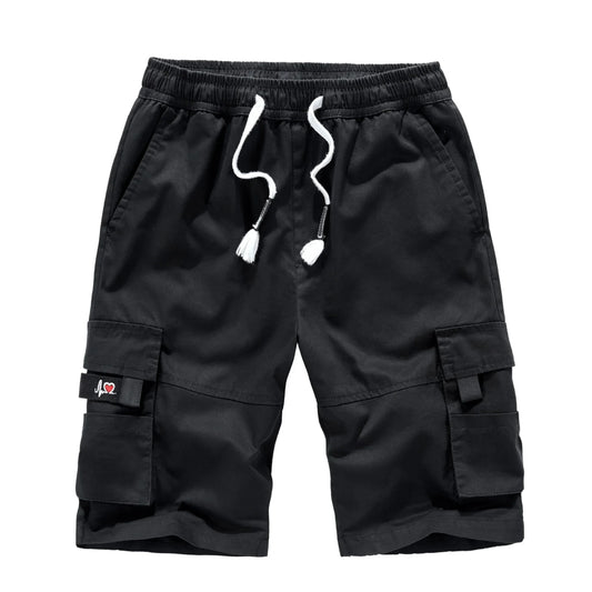 Mens Summer New Trendy Brand Five Point Cropped Pants High Quality Cargo Shorts Mens Plus Size Sports Casual Fashion Shorts