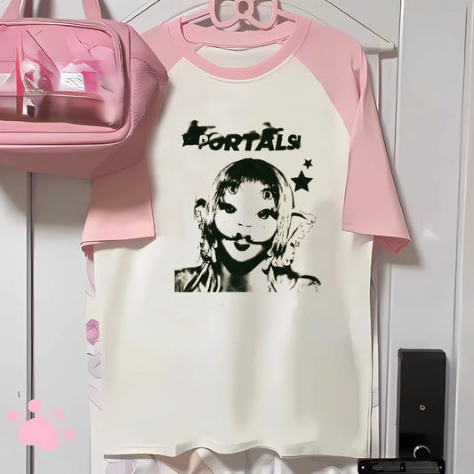 Melanie Martinez t-shirts women comic summer graphic t shirt girl designer clothing