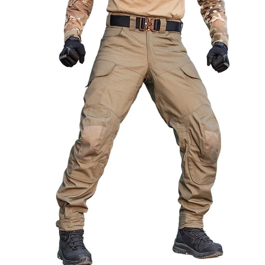 New Men Assault Scratch-resistant Wearproof Outdoor Training Pants Overalls Hiking Pants Camouflage Tactical Trousers