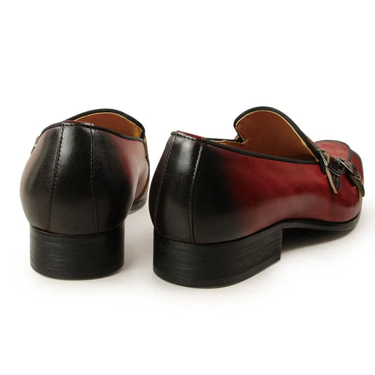 New Summer Pointed Toe Crocodile Print Loafers Leather Shoes for Men's Classic Casual Fashion Wedding Luxury Leather Shoes Gift