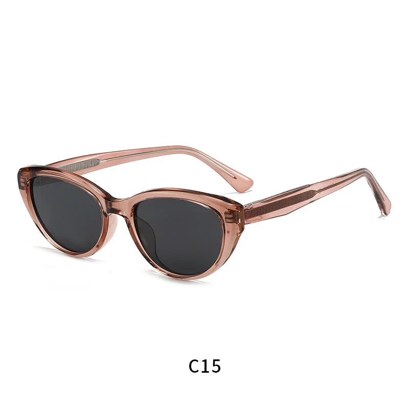 New Sweet Simple and Stylish Cat Eye Sunglasses UV Protection Reading Glasses Women Customizable Prescription 99022