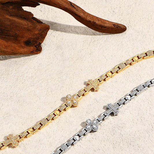 Bracelet en Moissanite DVVS1, chaîne en argent 925 certifié, originale pour femme, pour mariage, fiançailles, bijoux de luxe