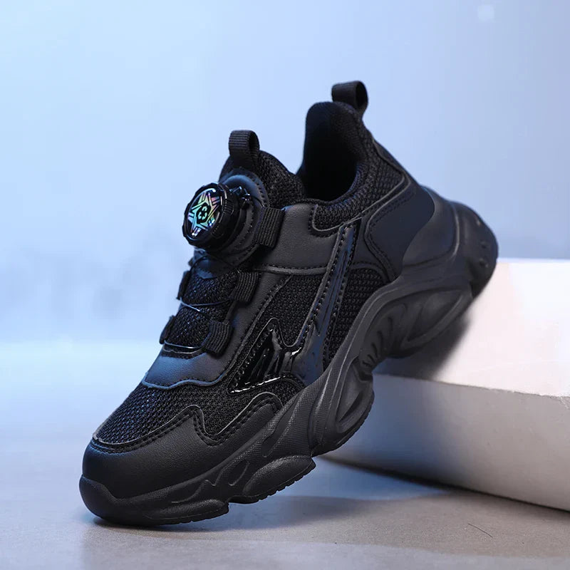 Children's Basketball Sports Shoes Breathable Student White School Walking Shoes Anti-skid Boys Girls Casual Running Sneakers