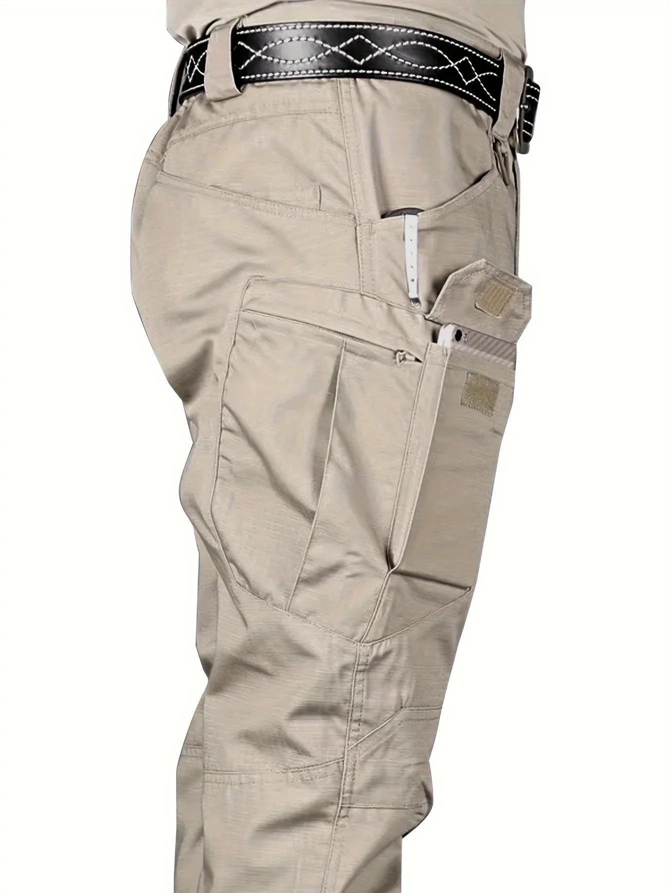 Men's Outdoor Tactical Pants Men Clothing Multi Pocket Outdoor Hunting Clothes Hiking Sweatpants Water-repellent, Wear-resistant