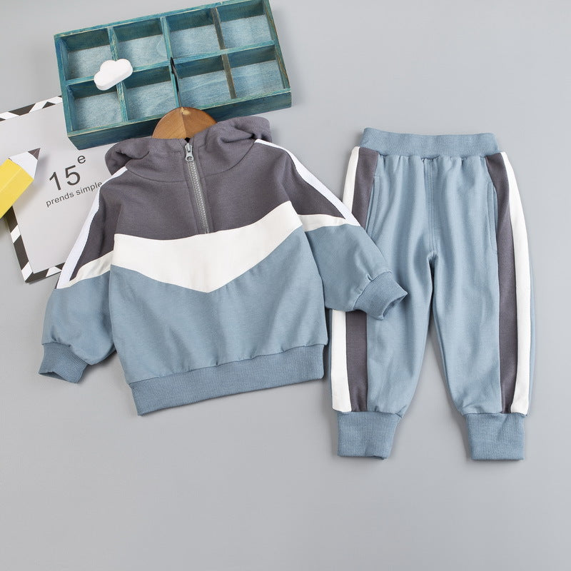 New Spring Autumn Baby Boys Girls Clothes Children Letter Hoodies Jacket Pants 2Pcs/sets Toddler Fashion Costume Kids Tracksuits