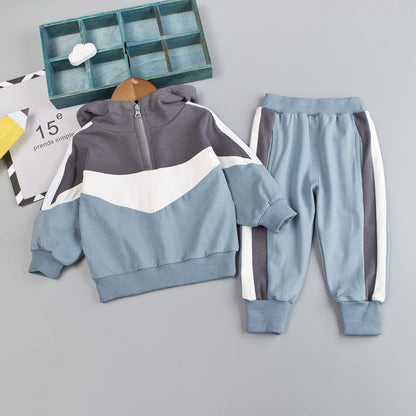 New Spring Autumn Baby Boys Girls Clothes Children Letter Hoodies Jacket Pants 2Pcs/sets Toddler Fashion Costume Kids Tracksuits