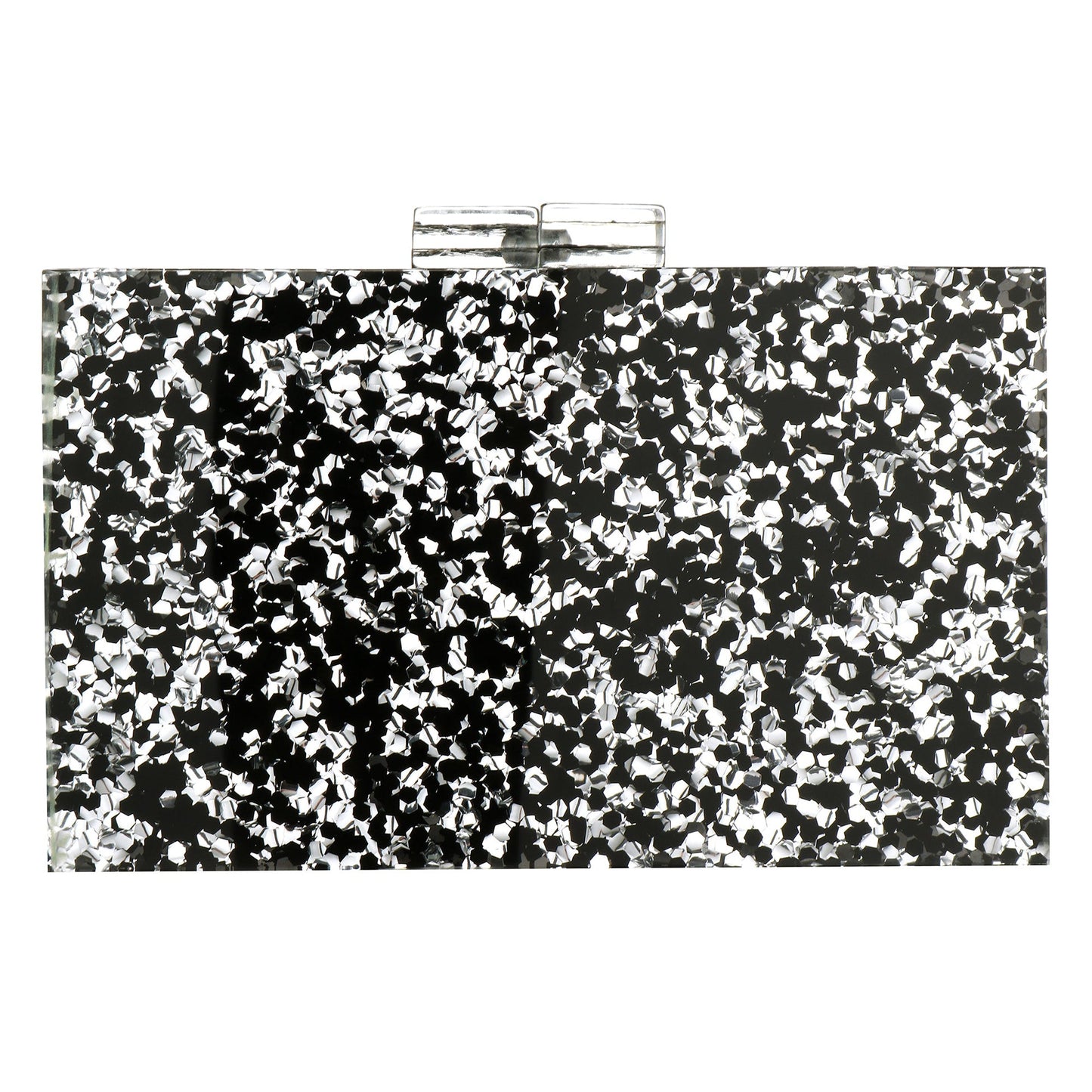 Women Handbags Evening Banquet Party Clutch Bag Rectangle Multicolor Geometric Trend Designed Acrylic Bags Chain Crossbody Bag