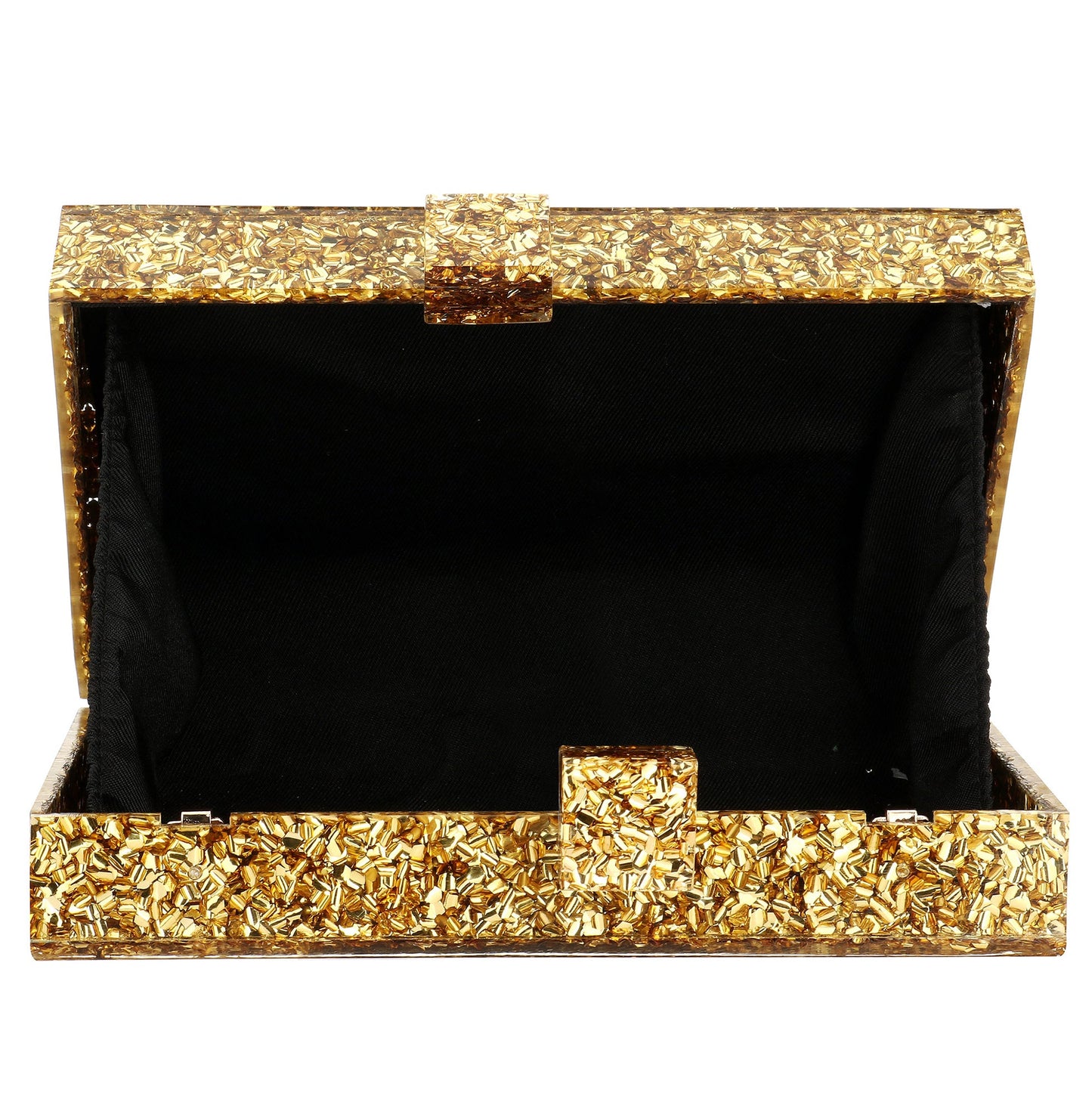 Women Handbags Evening Banquet Party Clutch Bag Rectangle Multicolor Geometric Trend Designed Acrylic Bags Chain Crossbody Bag