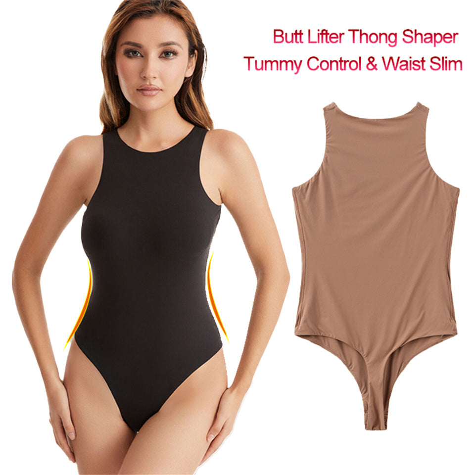 Female Underwear Belly Reducing Shapewear Tank Top Open The Crotch Lift The Buttocks Seamless Bodysuit Women