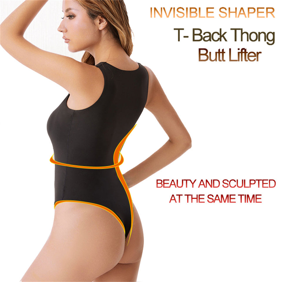 Female Underwear Belly Reducing Shapewear Tank Top Open The Crotch Lift The Buttocks Seamless Bodysuit Women