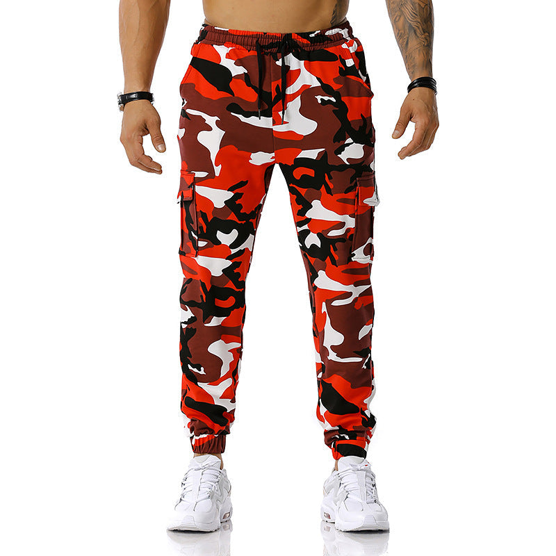 Mens Harem Pants 69% Cotton Camo Men Multiple Color Camouflage Cargo Pant Men Joggers Trousers With Pockets Die Hose CP01