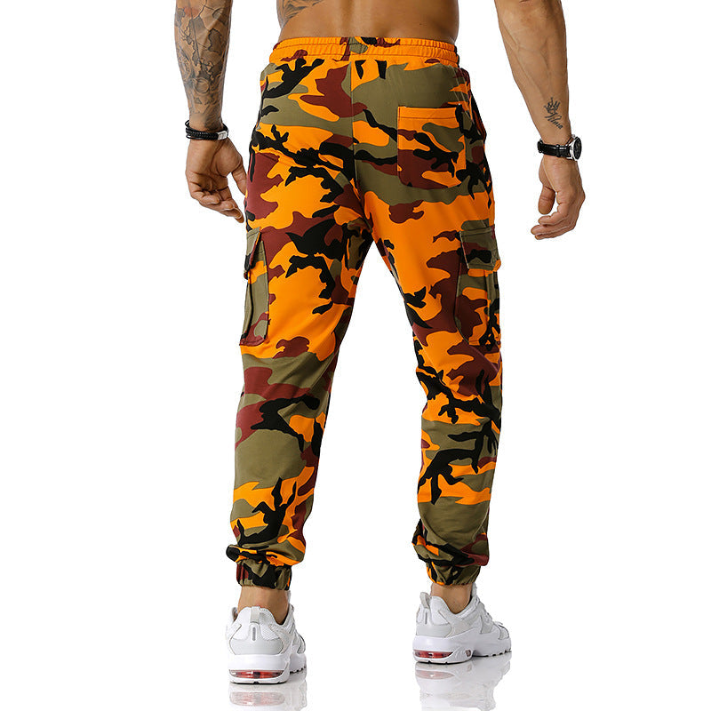 Mens Harem Pants 69% Cotton Camo Men Multiple Color Camouflage Cargo Pant Men Joggers Trousers With Pockets Die Hose CP01