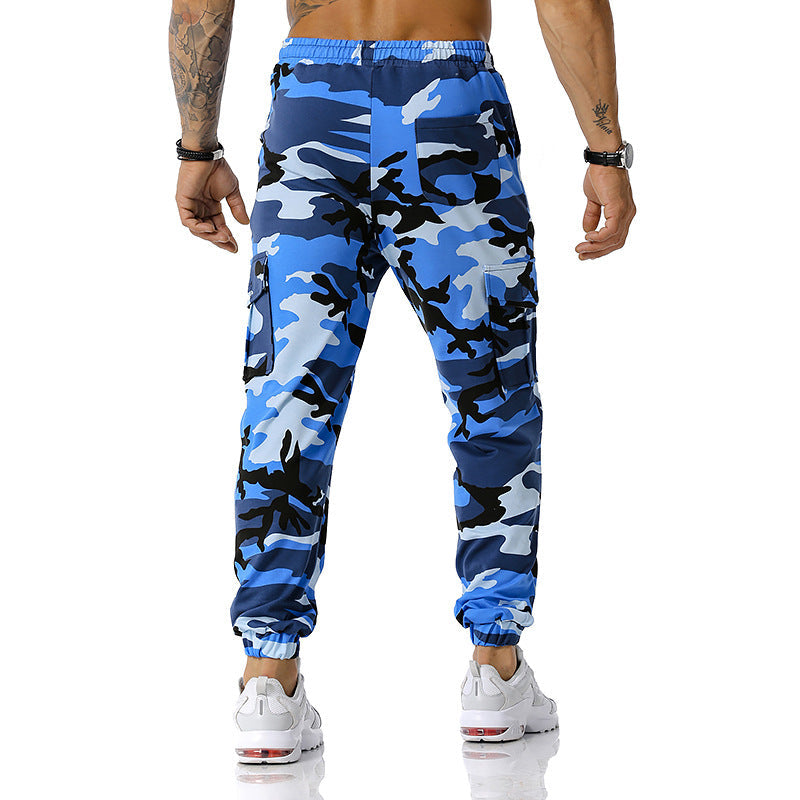 Mens Harem Pants 69% Cotton Camo Men Multiple Color Camouflage Cargo Pant Men Joggers Trousers With Pockets Die Hose CP01