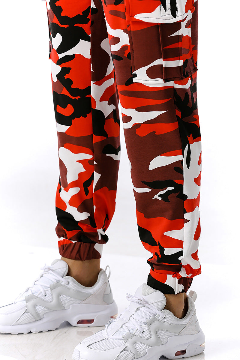 Mens Harem Pants 69% Cotton Camo Men Multiple Color Camouflage Cargo Pant Men Joggers Trousers With Pockets Die Hose CP01