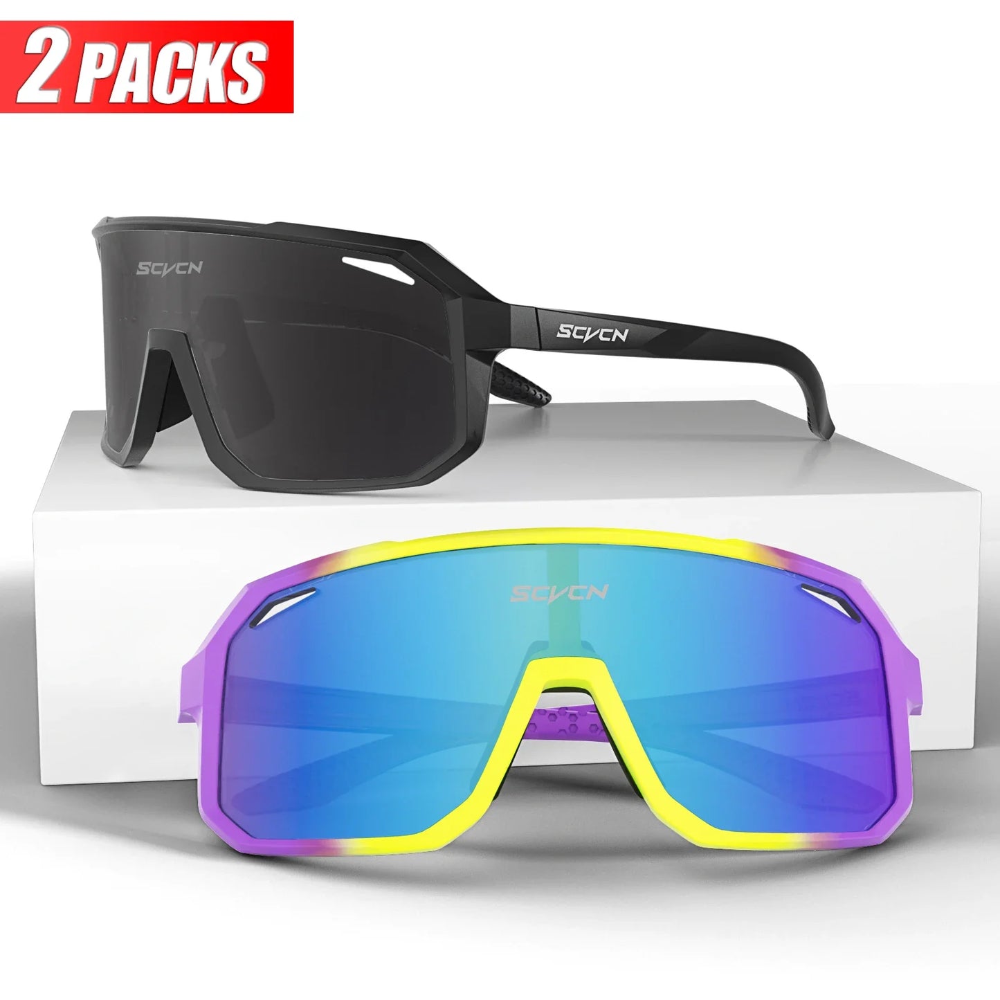 Sports Men UV400 Sunglasses Cycling Glasses Runing Cycl Camp Bike Eyewear MTB Outdoor Goggles Bicycle Women Hunting