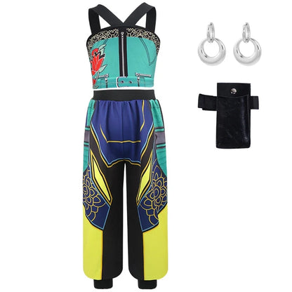 Halloween children's costumes Girls cosplay Costume Fashion girls suits Carnival theme party performance costumes