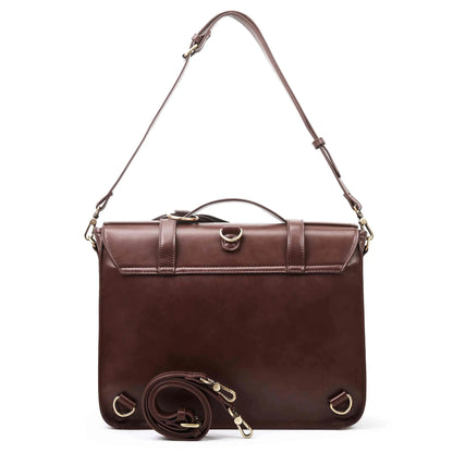 Bags for Women Courier bags PU Leather 14'' Laptop Bag Satchel female Shoulder Bag for College Travel square bag