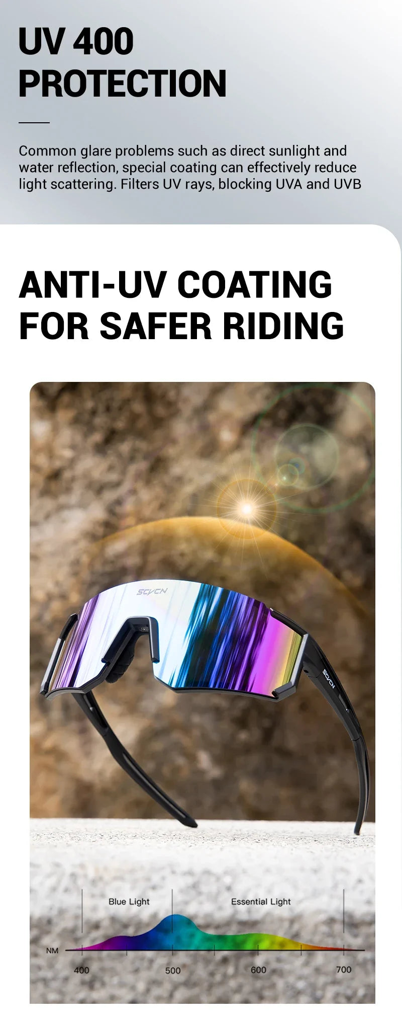 New Men Sports UV400 Cycling Glasses Bicycle Sunglasses Women Outdoor MTB Driving Bike Eyewear  Running Hiking Goggles