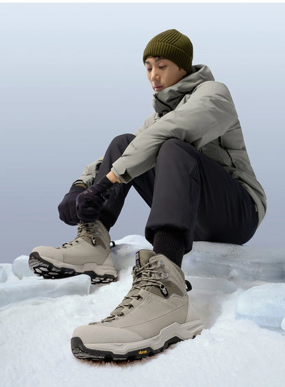 N53-2 FLT Men's Ice Grip Anti-Slip Hiking Shoes Outdoor Waterproof Sport Sneakers KS2442150