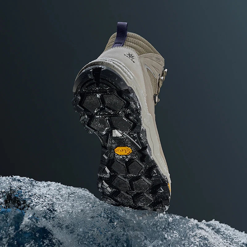 N53-2 FLT Men's Ice Grip Anti-Slip Hiking Shoes Outdoor Waterproof Sport Sneakers KS2442150