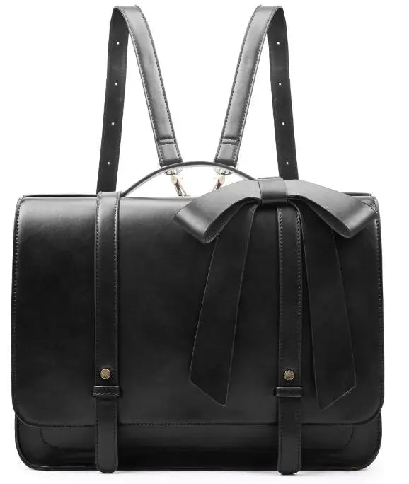 Bags for Women Courier bags PU Leather 14'' Laptop Bag Satchel female Shoulder Bag for College Travel square bag