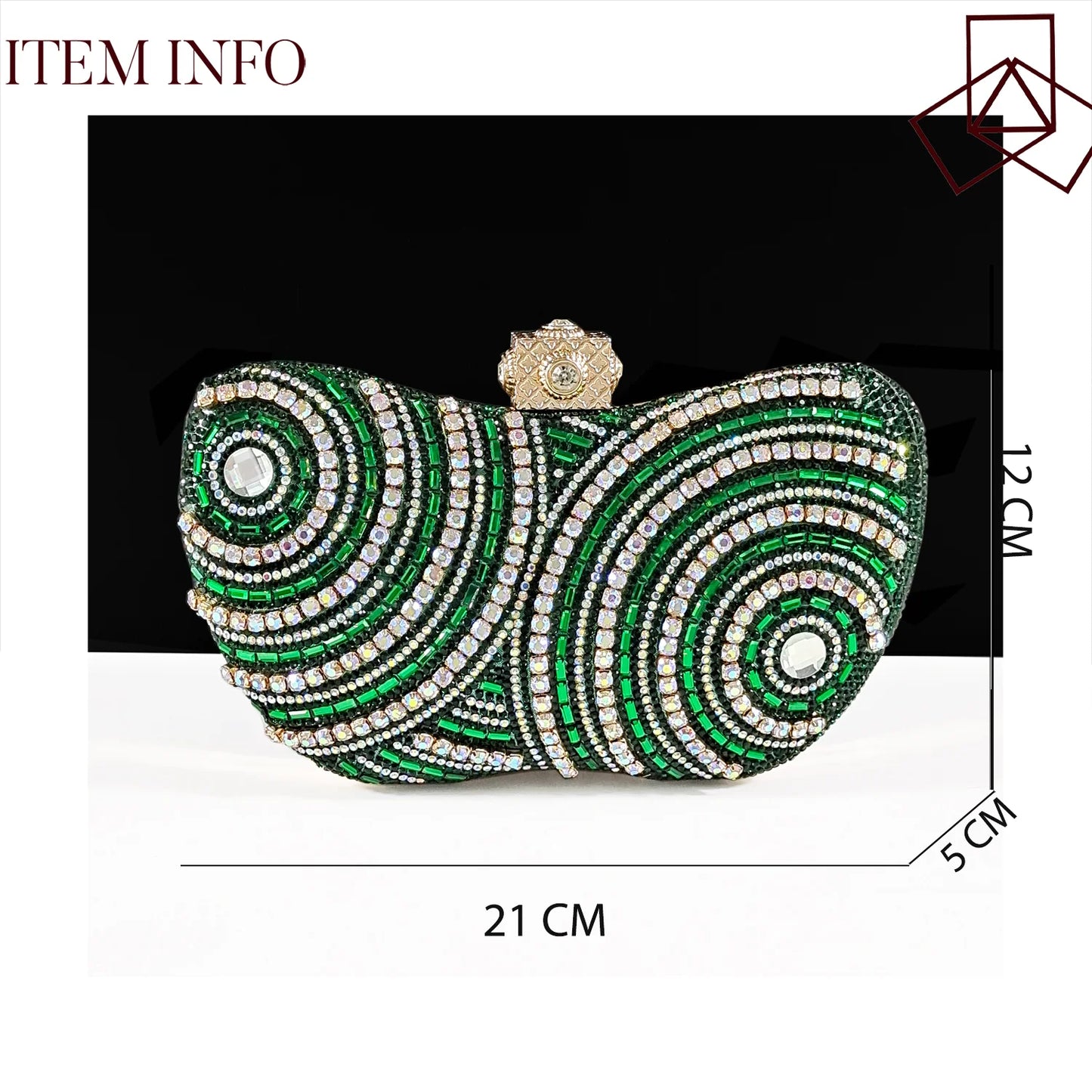 Nigerian Party Shoes Only shoes OR with bag set in Green  High Heel, Elegant Matching for Weddings & Special Occa
