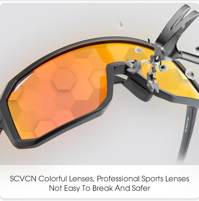 Sports Men UV400 Sunglasses Cycling Glasses Runing Cycl Camp Bike Eyewear MTB Outdoor Goggles Bicycle Women Hunting
