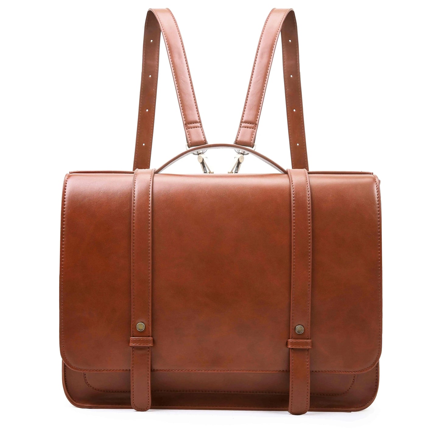 Bags for Women Courier bags PU Leather 14'' Laptop Bag Satchel female Shoulder Bag for College Travel square bag