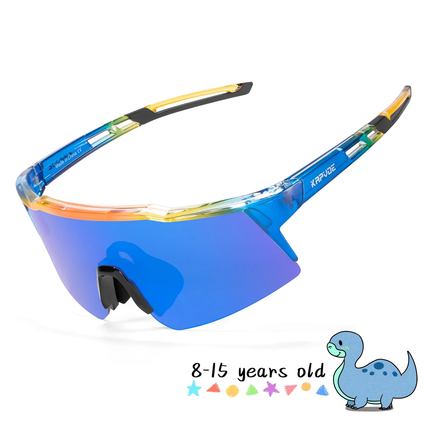 Photochromic Child Sunglasses UV400 Protection Sport Cycling Glasses Kids Boys Girls Fashion Bike Glasses Bicycle Eyewear