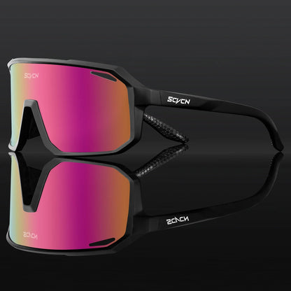New Sports Men UV400 Cycling Glasses Bike Sunglasses Outdoor Eyewear  MTB Bicycle Women Riding Hiking Goggles
