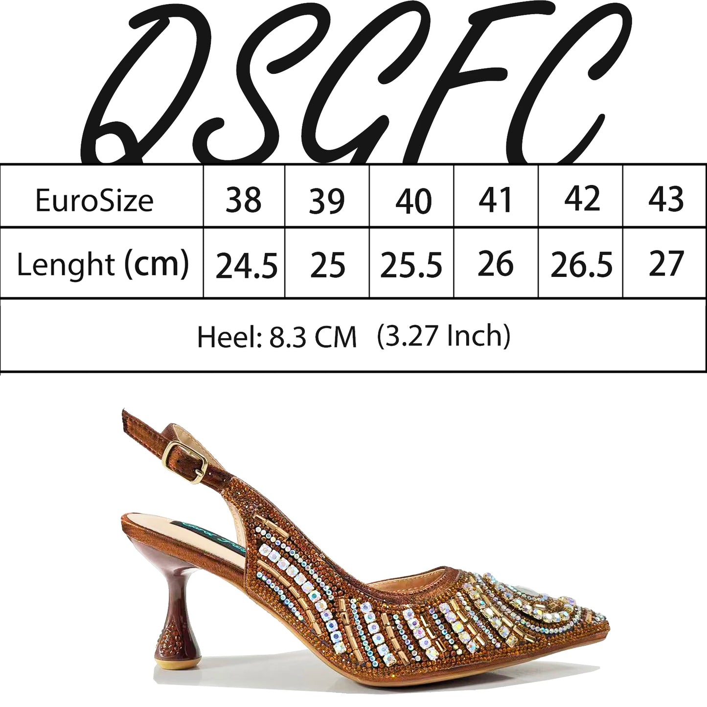 Nigerian Party Shoes Only shoes OR with bag set in Green  High Heel, Elegant Matching for Weddings & Special Occa