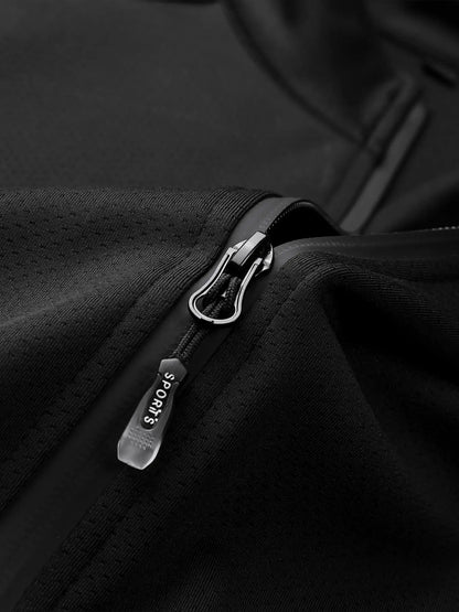 Men's Jackets, Training Wear Jackets, Muscle Curves, Fitness Casual, Lightweight, Slim, Quick Dry, Running, Boyfriend's Gift