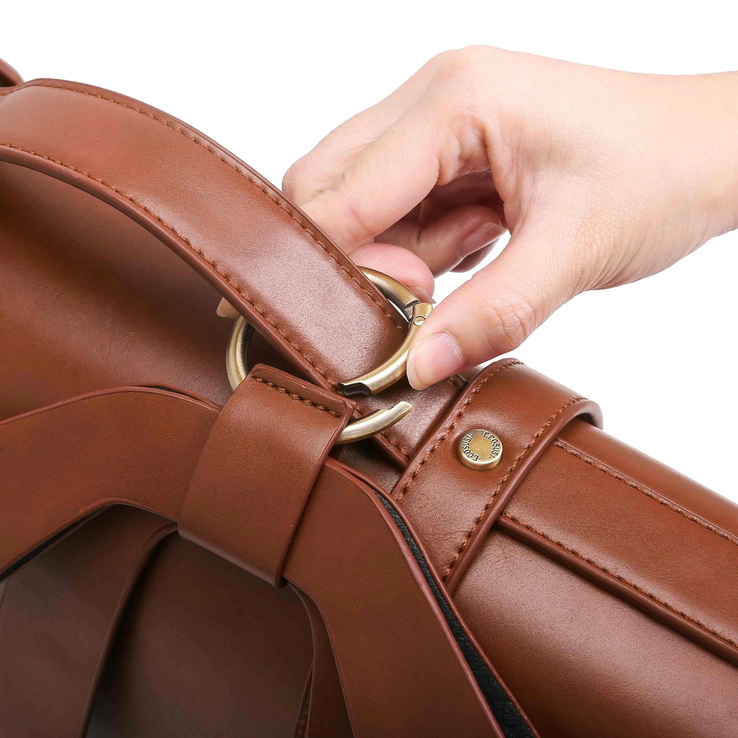 Bags for Women Courier bags PU Leather 14'' Laptop Bag Satchel female Shoulder Bag for College Travel square bag