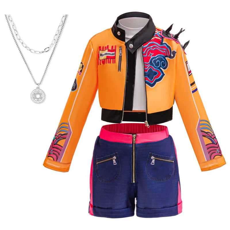 Halloween children's costumes Girls cosplay Costume Fashion girls suits Carnival theme party performance costumes