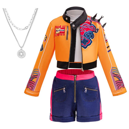 Halloween children's costumes Girls cosplay Costume Fashion girls suits Carnival theme party performance costumes