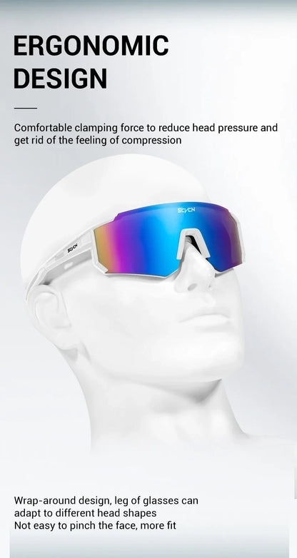 New Men Sports UV400 Cycling Glasses Bicycle Sunglasses Women Outdoor MTB Driving Bike Eyewear  Running Hiking Goggles