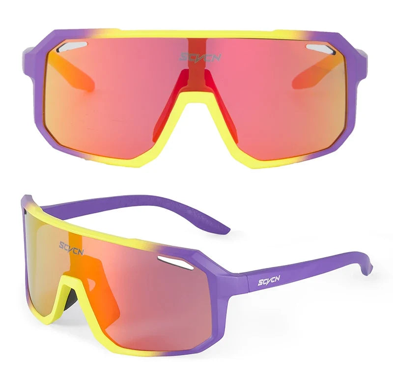 Sports Men UV400 Sunglasses Cycling Glasses Runing Cycl Camp Bike Eyewear MTB Outdoor Goggles Bicycle Women Hunting