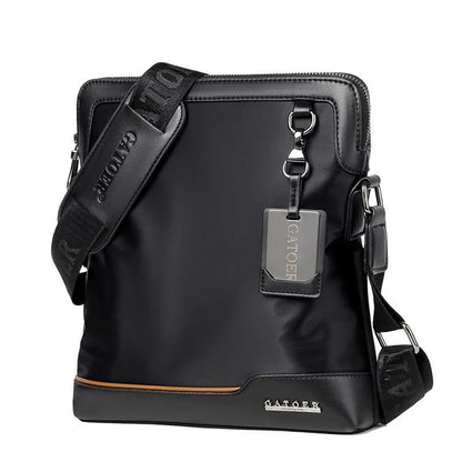 Fashion high quality PU Large Capacity Men Shoulder Bag Wear-resistant and Durable Spacious Shoulder Strap Crossbody Bag