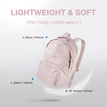 Women's Backpack 13 Inch Laptop Bag Cute Kawaii School Bag Anti Theft Waterproof Nylon Travel Backpacks Women Book Bag